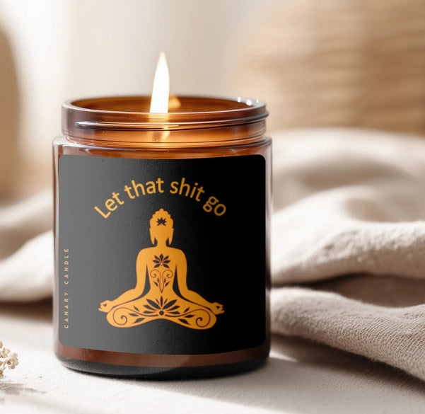 Funny candle: Spice up your everyday life with a dash of humor and brighten your space with laughter. - Canary Candle