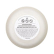 Bottom view of a Retirement Gift Candle showing safety instructions and burn guidelines.
