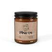 Pisces Soy Candle — Amber Jar Scented Candle (Custom Label, Multi-Size) - Canary Candle