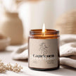 Capricorn Zodiac Soy Candle — Amber Jar Scented Candle (Multi-Size) - Canary Candle