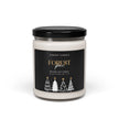 Holiday candle - Forest Pine Scented Soy 9oz Jar with elegant design for cozy atmosphere