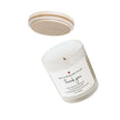 Thank You Candle — Frosted Glass 11oz Gift Candle with wooden lid and delicate scent.